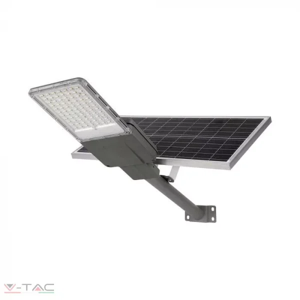 20W Napelemtábla LED Utcai világítással, tartórúddal 6500K - 10225