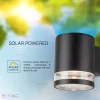 1W Napelemes LED fali lámpa 3000K érzékelővel IP44 - 10399 - Image 3