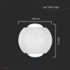 2W LED fali lámpa fel-le világító 4000K fehér IP54 - 10587 - Image 2
