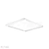 Fehér LED panel rögzítő keret kívülről történő felszereléshez 600 x 600 mm - 11449 - Image 2