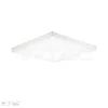 Fehér LED panel rögzítő keret kívülről történő felszereléshez 600 x 600 mm - 11449 - Image 4