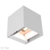 9W COB LED mozgásérzékelős napelemes fali lámpa 1x2600mAh 3000K fehér IP65 - 11886 - Image 2