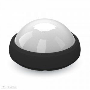 8W LED Mennyezeti lámpa Fekete Kerek 3000K - 1261