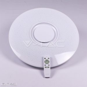 36W LED Smart mennyezeti lámpa csillogó hatású bura   Beépített hangszóró, RGB 3 IN 1 CCT - 1490