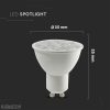 6W LED spotlámpa Samsung chip GU10 lencsés 10° 3000K - PRO20026 - Image 3