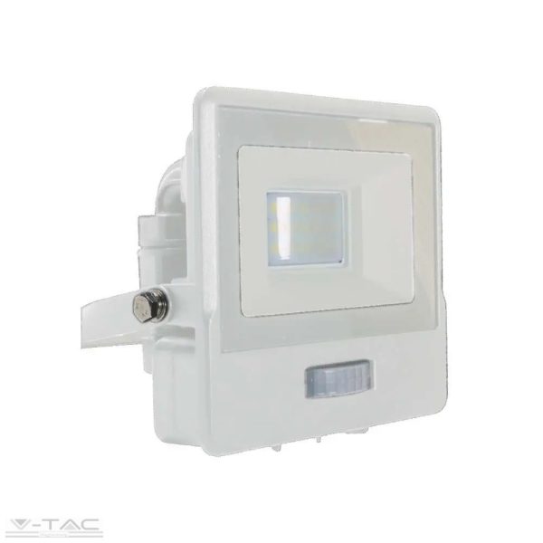 10W Mozgásérzékelős LED reflektor Samsung chip IP65 4000K - PRO20269