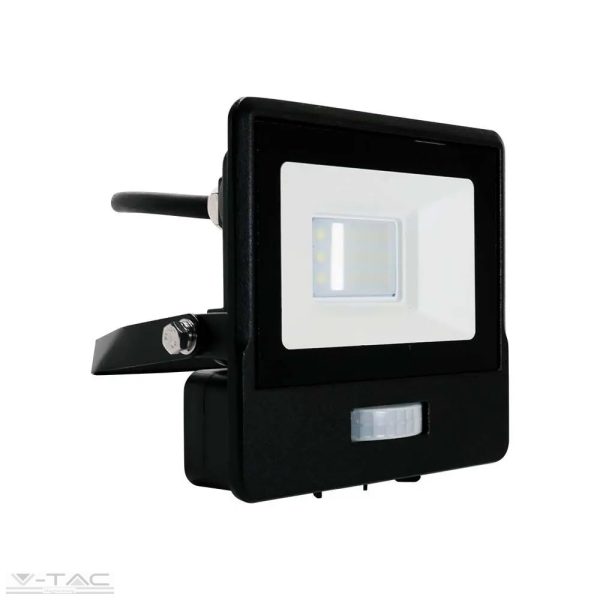 10W Mozgásérzékelős LED reflektor Samsung chip IP65 4000K - PRO20281