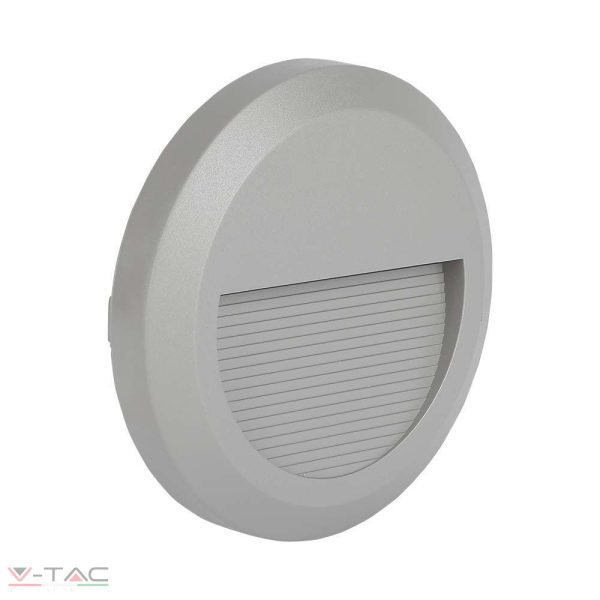 2W Felületre szerelhető LED lépcsővilágítás szürke IP65 3000K - 211319