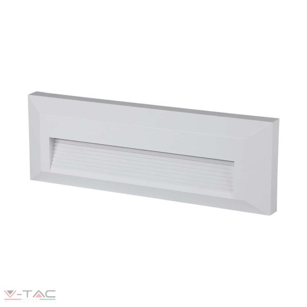 3W Felületre szerelhető LED lépcsővilágítás, fehér IP65 4000K - 211326