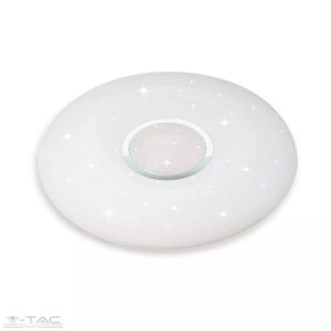 60W dimmelhető kristály hatású LED mennyezeti design lámpa 3 in 1 vezérlővel - 2114911