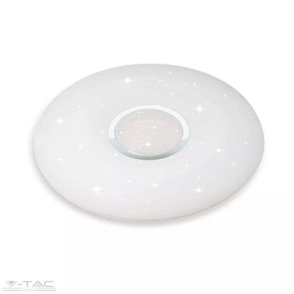 60W dimmelhető kristály hatású LED mennyezeti design lámpa 3 in 1 vezérlővel - 2114911