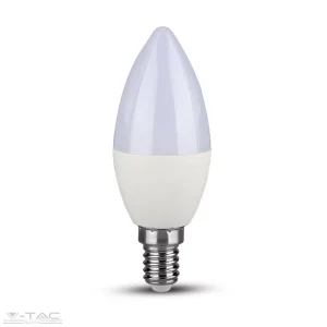 5,5W Dimmelhető LED izzó E14 gyertya Samsung chip 4000K - 2120186