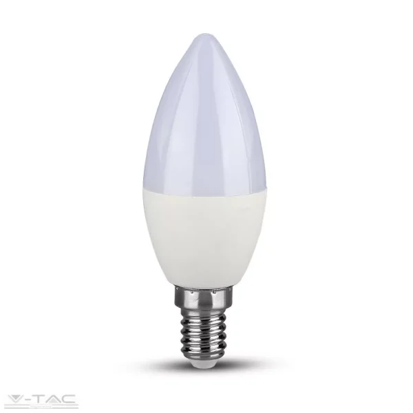 5,5W Dimmelhető LED izzó E14 gyertya Samsung chip 4000K - 2120186