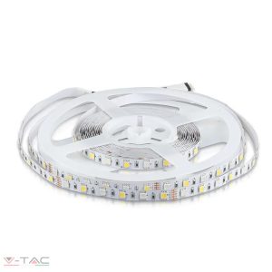 8W LED szalag 5050 - 60 LED/m RGB DW IP20 - 212552 (5 méter)