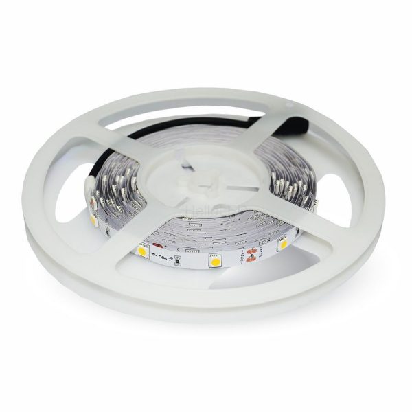 LED szalag 5050 - 30 LED Meleg fehér IP20 - 2135