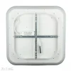 26W LED dimmelhető design csillár szögletes fehér - 213970 - Image 4
