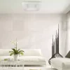 40W LED dimmelhető design csillár szögletes fehér - 213971 - Image 3