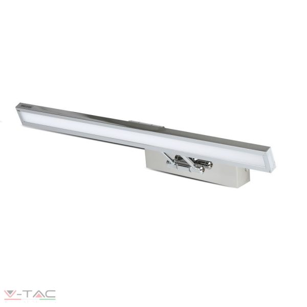 9W LED-es üveg tükörvilágítás állítható króm 4000K - 213900