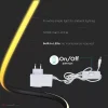 20W LED asztali design lámpa fekete 3000K - 2140311 - Image 3