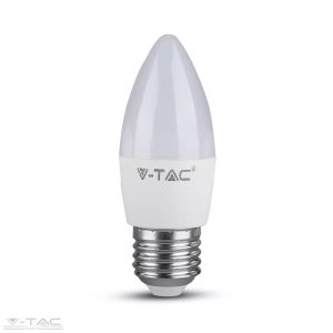 4,5W LED izzó E27 gyertya 6500K - 2143441