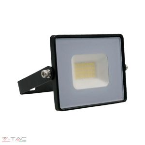 20W LED reflektor E-széria fekete 3000K - 215946
