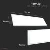 29W LED panel 1200 x 300 mm-es 6000K (137lm/W) driverrel - 216258 - Image 2