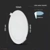30W Kör Premium LED Panel süllyeszthető 4000K - 216428 - Image 2