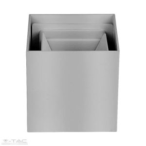 5W Szürke le/fel világító fali lámpa IP65 4000K - 217089