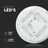 24W LED csillogó búrás kör mennyezeti lámpa állítható színhőmérséklet - 217606 - Image 2