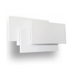 11W LED fekvő téglalapok fali lámpa fehér 3000K IP20 - 218202