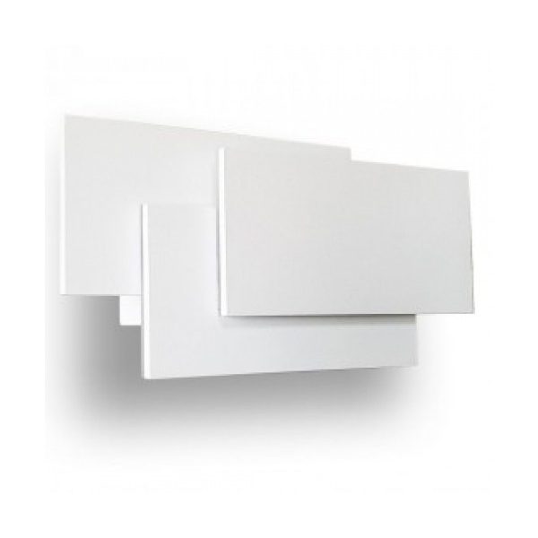 11W LED fekvő téglalapok fali lámpa fehér 3000K IP20 - 218202