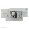 11W LED fekvő téglalapok fali lámpa fehér 3000K IP20 - 218202 - Image 2
