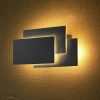 11W LED fekvő téglalapok fali lámpa fekete 3000K IP20 - 218204 - Image 3