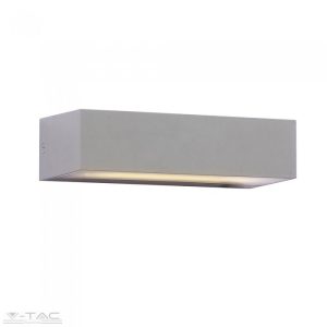 9W LED fali / ajtó lámpa szürke 4000K IP65 - 218240