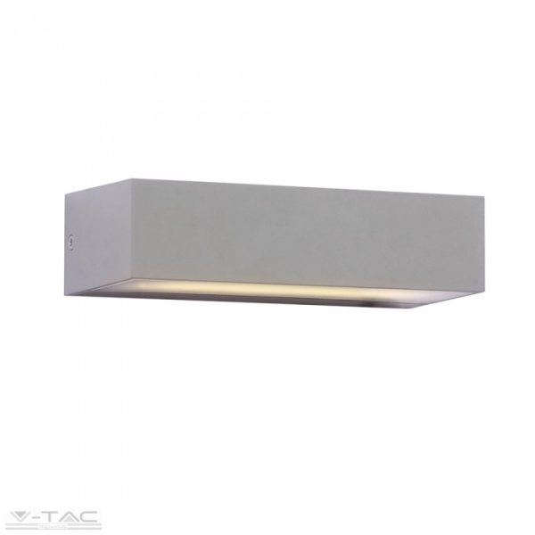 12W LED fali / ajtó lámpa szürke 6500K IP65 - 218244