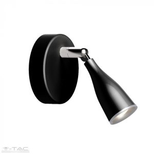 4,5W forgatható LED lámpa fekete 4000K - 218265