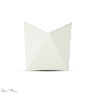 5W szögletes fehér fali lámpa 3000K IP65 - 218280