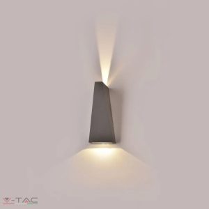4W LED fali lámpatest szürke IP65 3000K - 218299