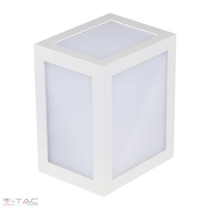 12W LED fali lámpa szögletes fehér IP65 4000K - 218335