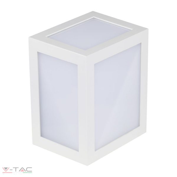12W LED fali lámpa szögletes fehér IP65 3000K - 218334