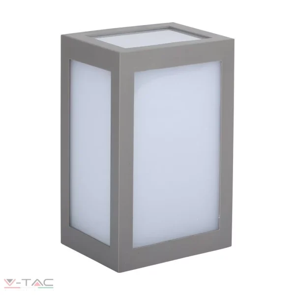 12W LED fali lámpa szürke 3000K IP65 - 218337