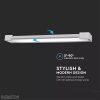 16W LED forgatható fehér fali lámpatest IP44 4000K - 218534 - Image 3