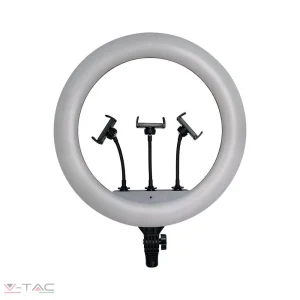 55W LED TikTok Selfie lámpa asztali 3 állvánnyal és távirányítóval 3200K-5800K - 23047