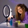 10W LED TikTok Selfie lámpa asztali állvánnyal és távirányítóval 3200K-5500K - 23048 - Image 3