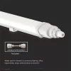 18W LED vízálló lámpa L-SERIES 600mm 4000K toldható - 23087 - Image 2