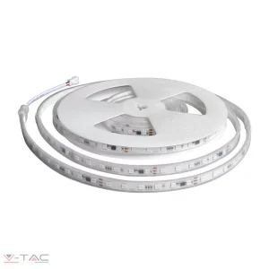 13W LED szalag szett 24V 5050 - 60 LED/m mágikus RGB IP65 - 23146 (5 méter)