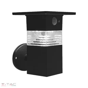 3W LED napelemes fali lámpa érzékelővel és beépített akkumulátorral IP54 - 23400