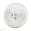 12W LED mozgásérzékelős mennyezeti lámpa SAMSUNG Chip 3IN1 kerek fehér - 23418 - Image 2