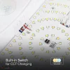 15W LED PIR mozgásérzékelős lámpa SAMSUNG Chip 3IN1 fehér IP44 - 23420 - Image 5