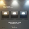 15W LED PIR mozgásérzékelős lámpa SAMSUNG Chip 3IN1 fehér IP44 - 23420 - Image 4